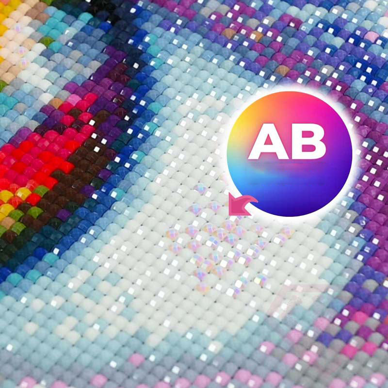 AB Diamond Painting  |  Care bear