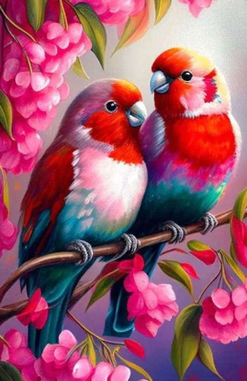 Diamond Painting - Colorful Bird