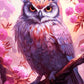 Free AB Diamond Painting | Owl