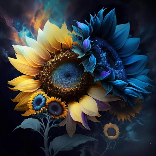 AB Diamond Painting Kit | Sunflower