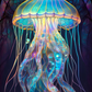 AB Diamond Painting  | Jellyfish