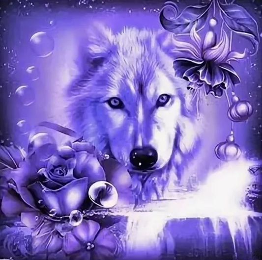 AB Diamond Painting  -  Wolf