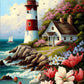 AB Diamond Painting Kit |  Lighthouse