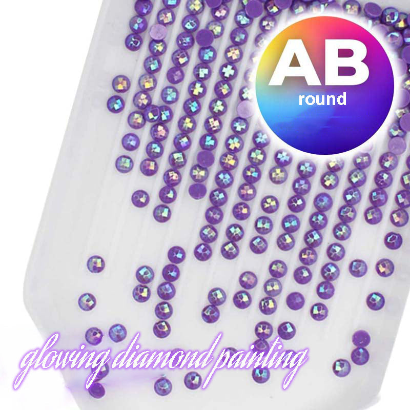AB diamond Painting Kits | butterfly punk girl