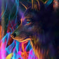 Colorful Wolf | Full Round/Square Diamond Painting Kits