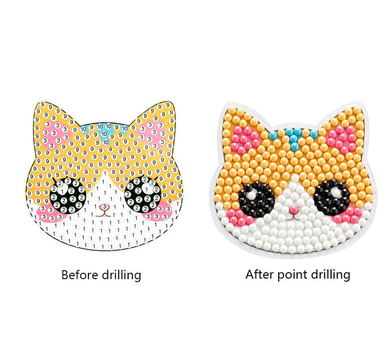 DIY Diamond Painting Stickers Wall Sticker | Animal