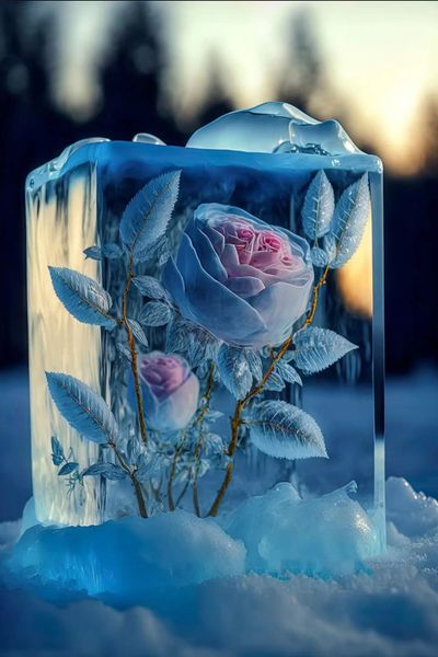 Full Round/Square Diamond Painting Kits | The Frozen Rose