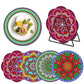 4PCS Diamond Painting Placemats Dish Mats | Mandala