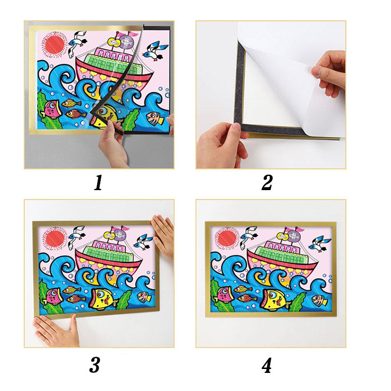 Magnetic Frame Picture Frame | tool | Reusable