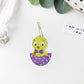 DIY keychain | Easter duck | Double-sided | Five Piece Set