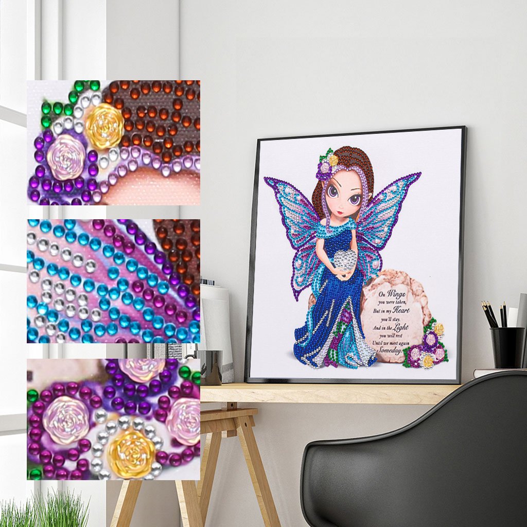Little Girl | Special Shaped Diamond Painting Kits