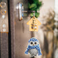 9 pcs DIY Diamond Painting Keychain  | Owl (single sided)