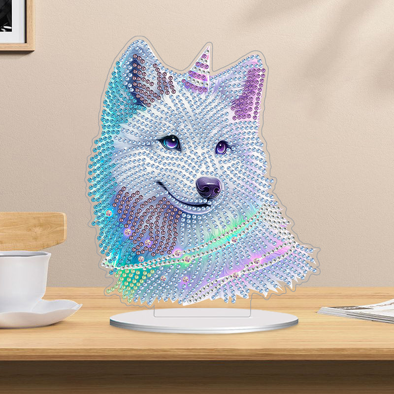 Diamond Painting Ornament | Wolf