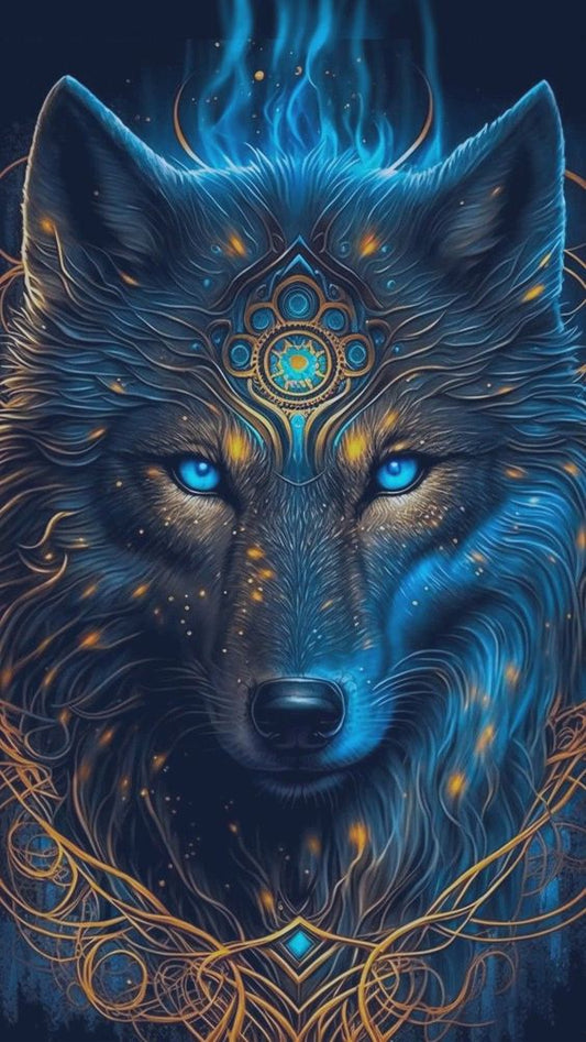 AB Diamond Painting  |Wolf