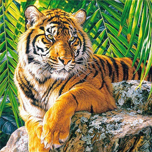 tiger | Full Round Diamond Painting Kits