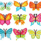 9pcs Round Diamond Painting Stickers Wall Sticker | Butterfly