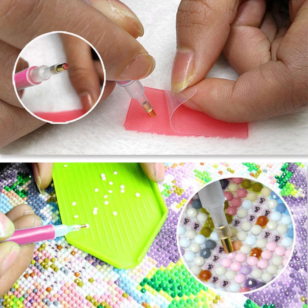 DIY Diamond Painting Point Drill Pens Cross Stitch Embroidery Toolkit