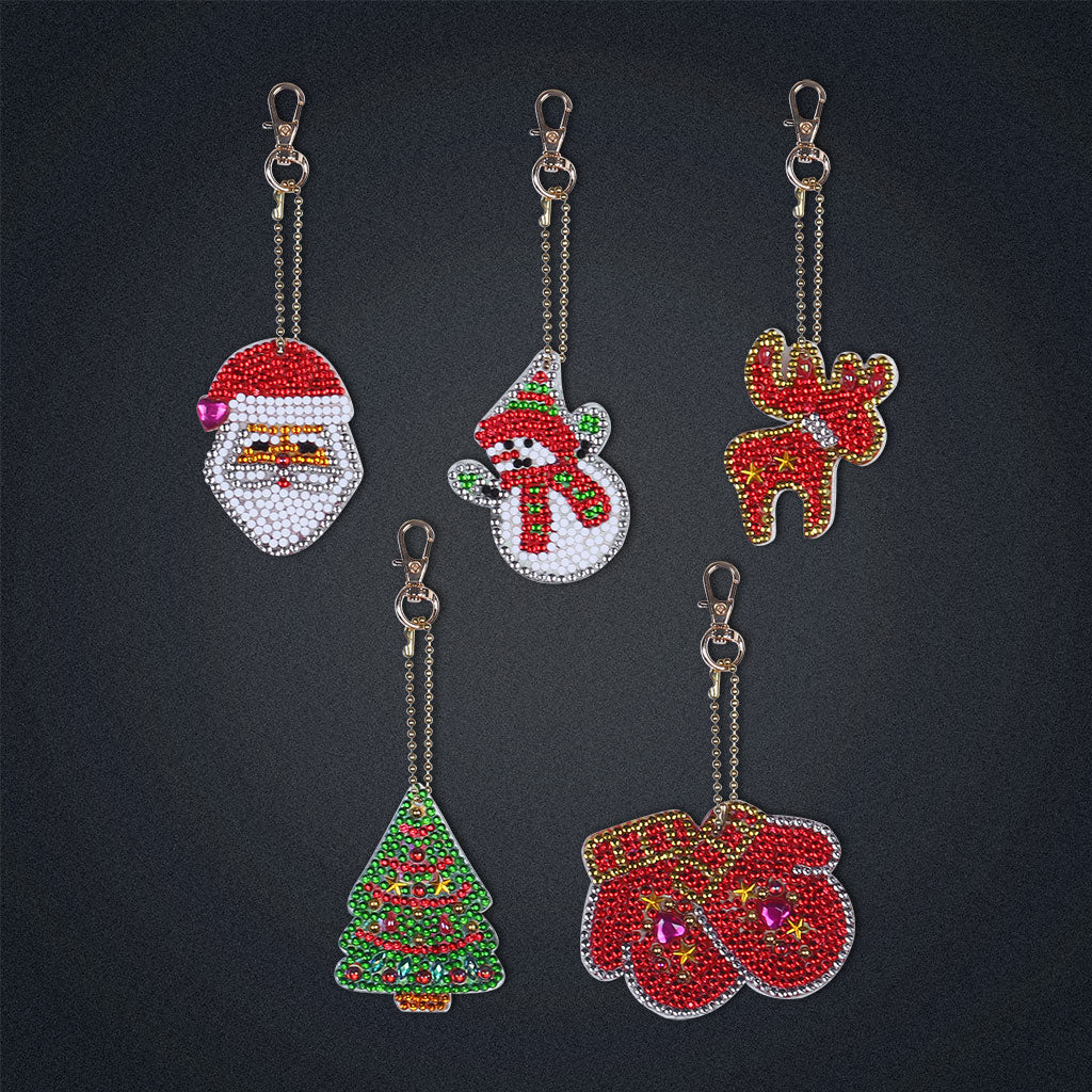 Blingbling's Keychain | Christmas series | 5pcs