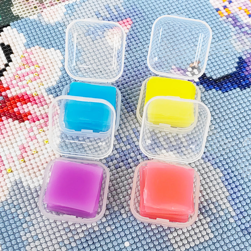 48pcs DIY Diamond Painting Tool Clay(12 pieces each in four colors）