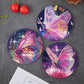 8 pcs set DIY Special Shaped Diamond Painting Coaster  | Butterfly£¨no holder£©