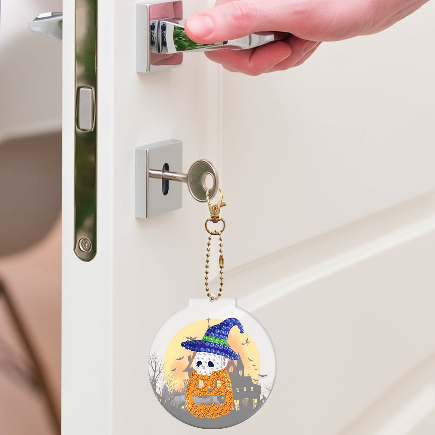 DIY keychain | Pumpkin Joker | Two Piece Set
