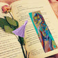 DIY Colorful dragon Special Shaped Diamond Painting Leather Bookmark Tassel