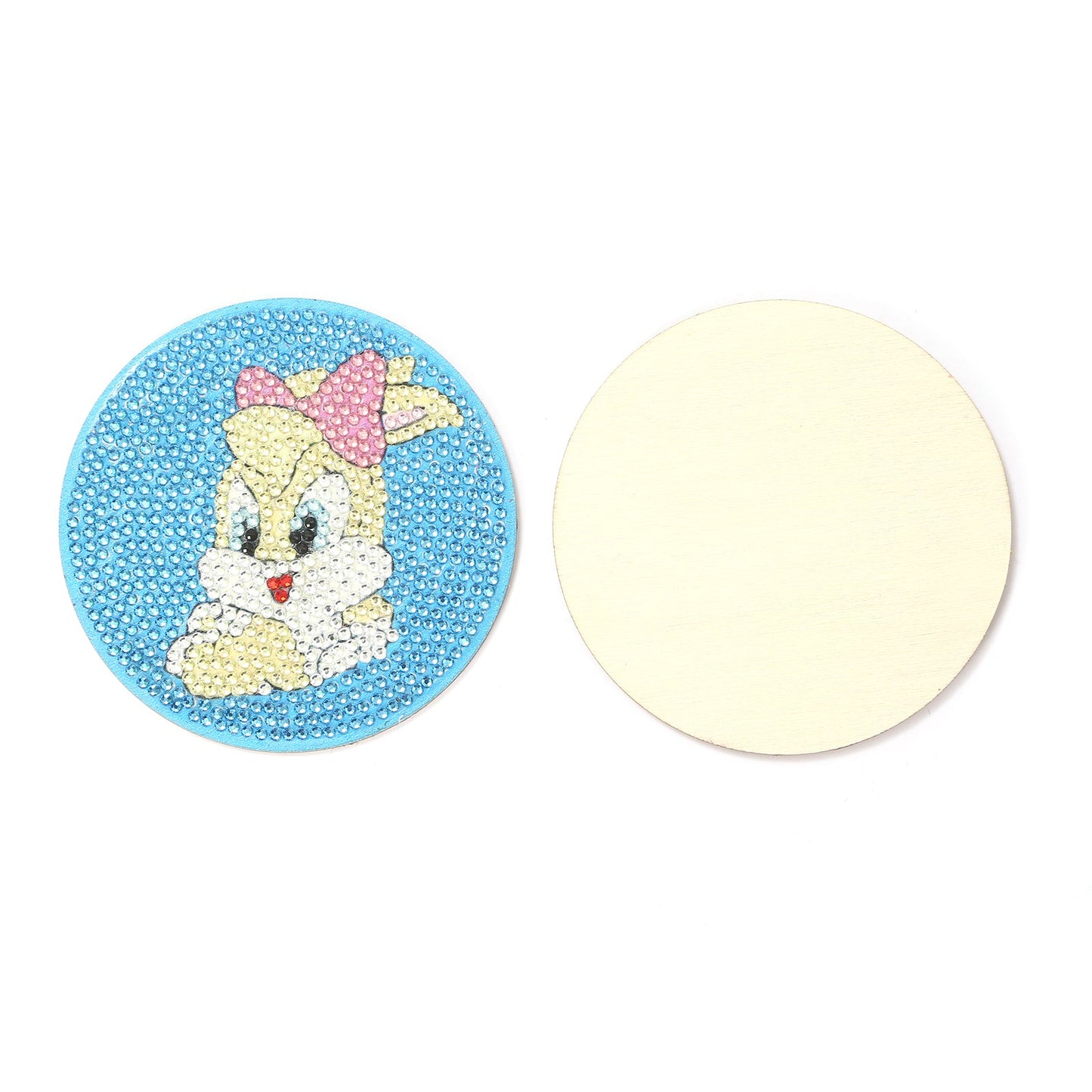 8 pcs set DIY Special Shaped Diamond Painting Coaster | Anime characters