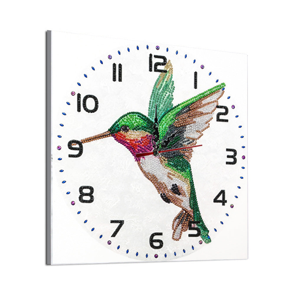 Bird Clock | Special Shaped Diamond Painting Kits