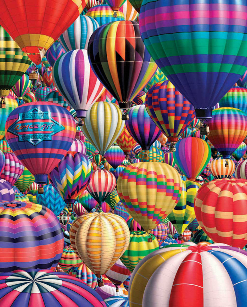 Diamond Painting - Colorful Hot Air Balloon