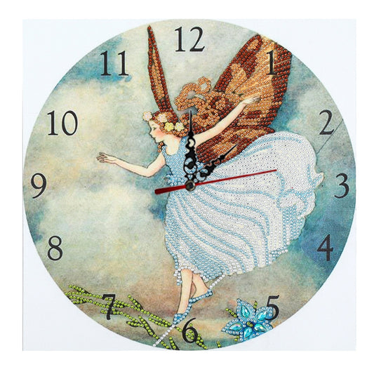 Fairy Clock | Special Shaped Diamond Painting Kits