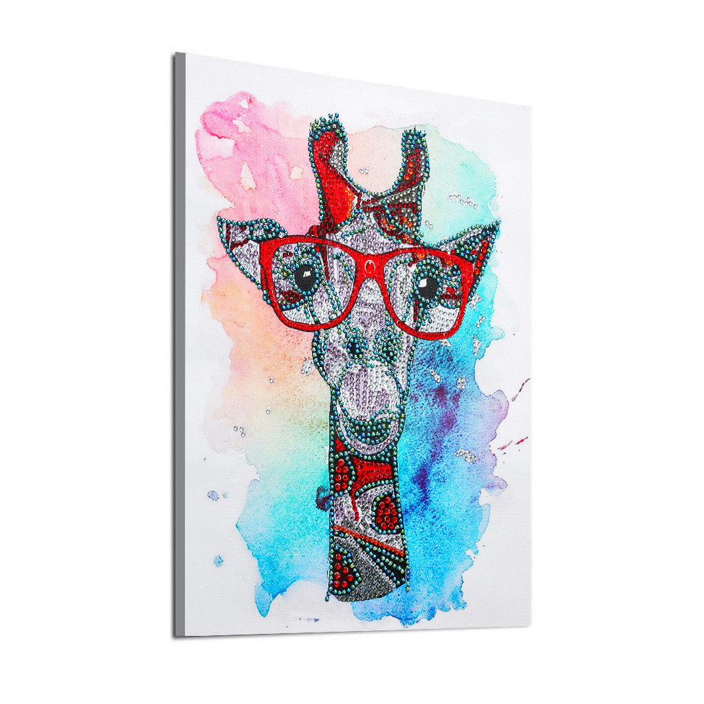 Eye giraffe | Special Shaped Diamond Painting Kits