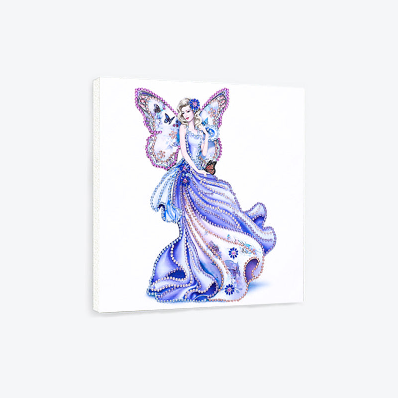 Butterfly Girl | Special Shaped Diamond Painting Kits