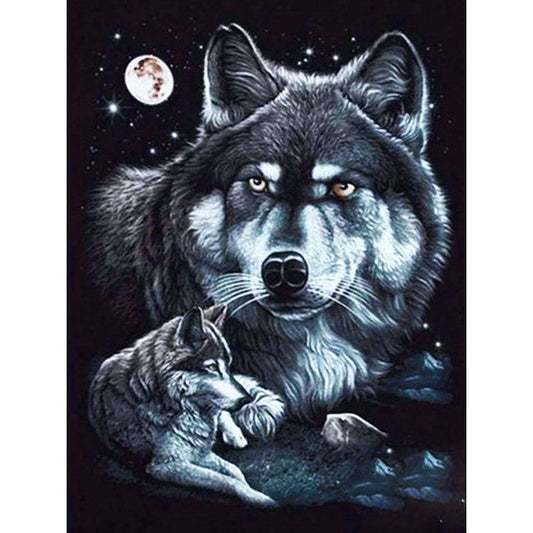 Wolf | Full Round/square Diamond Painting Kits