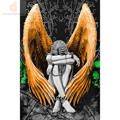 Lost Angel | Full Round/Square Diamond Painting Kits (40x60cm)