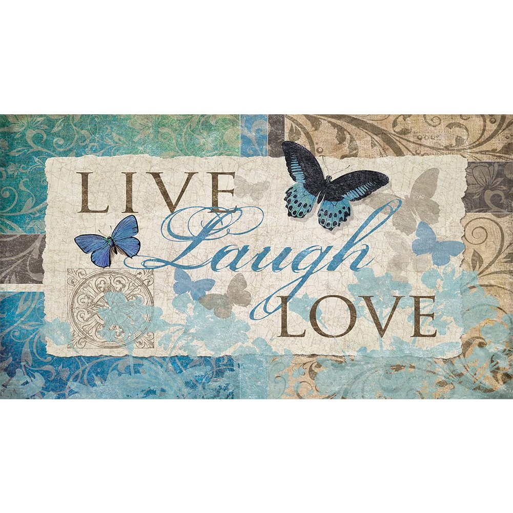 Live Laugh Love | Full Round/Square Diamond Painting Kits
