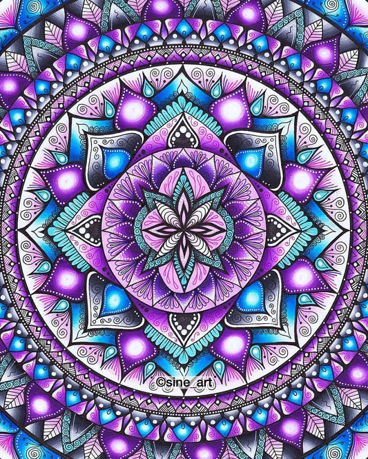 Mandala | Full Round/Square Diamond Painting Kits