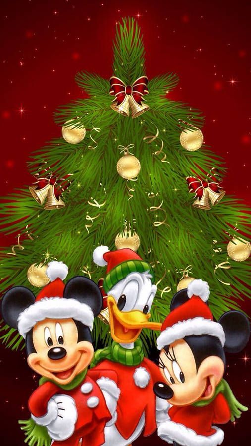 Christmas series | Mickey Mouse | Full Round/Square Diamond Painting Kits
