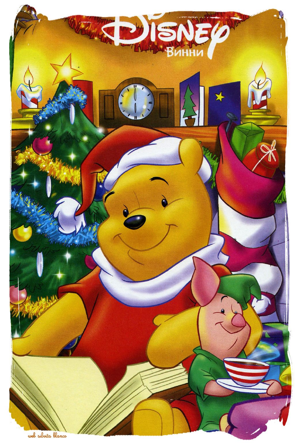 Christmas series | Winnie the Pooh | Full Round/Square Diamond Painting Kits