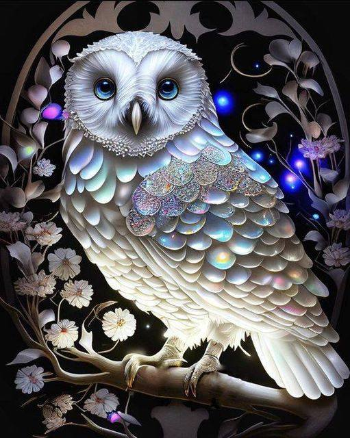 Diamond Painting - Owl