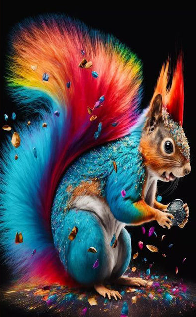 Full Round Diamond Painting Kits  | Squirrel