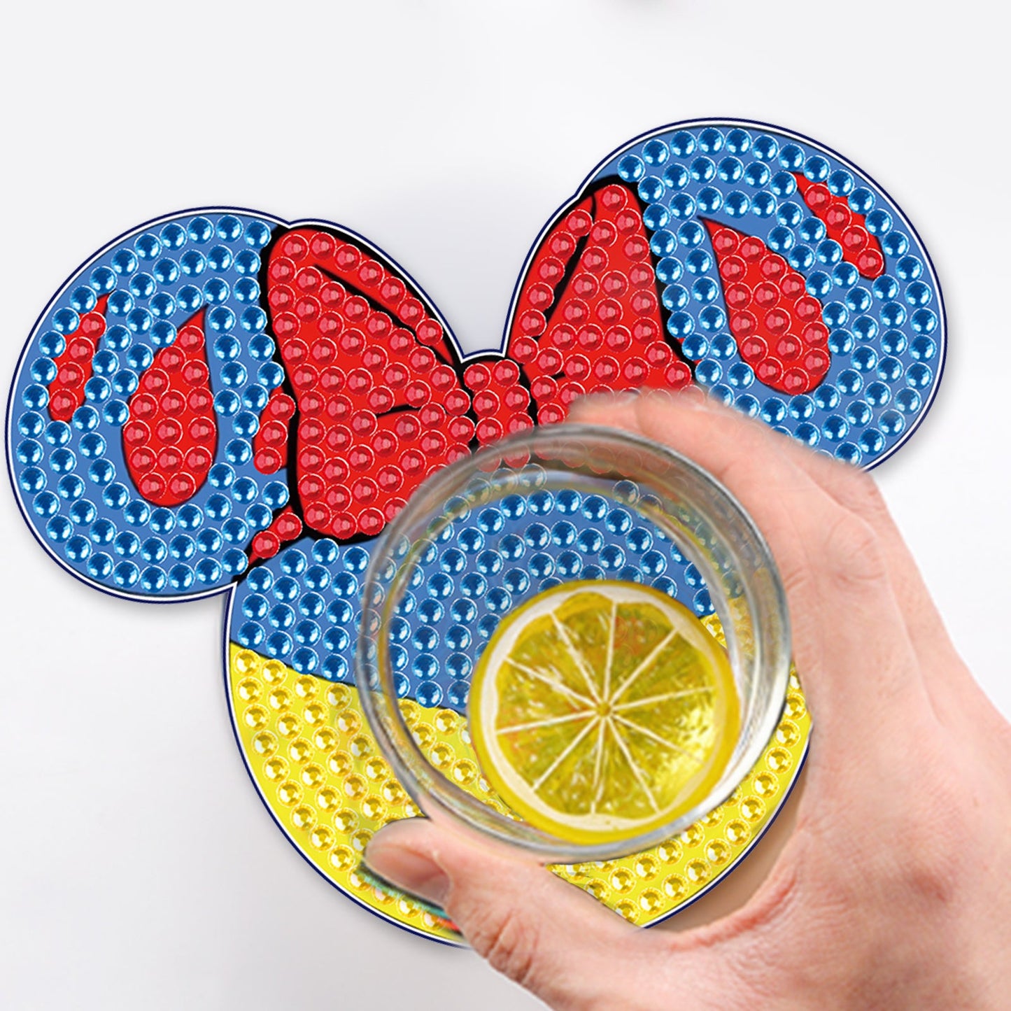 DIY Coaster Special Shaped Diamond Painting | Mickey