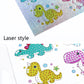 DIY Sparkling Diamond Painting Stickers Wall Sticker | Dinosaurs