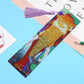 DIY Elephant Special Shaped Diamond Painting Leather Bookmark Tassel
