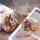 6 pcs set DIY Special Shaped Diamond Painting Coaster  | boots£¨no holder£©