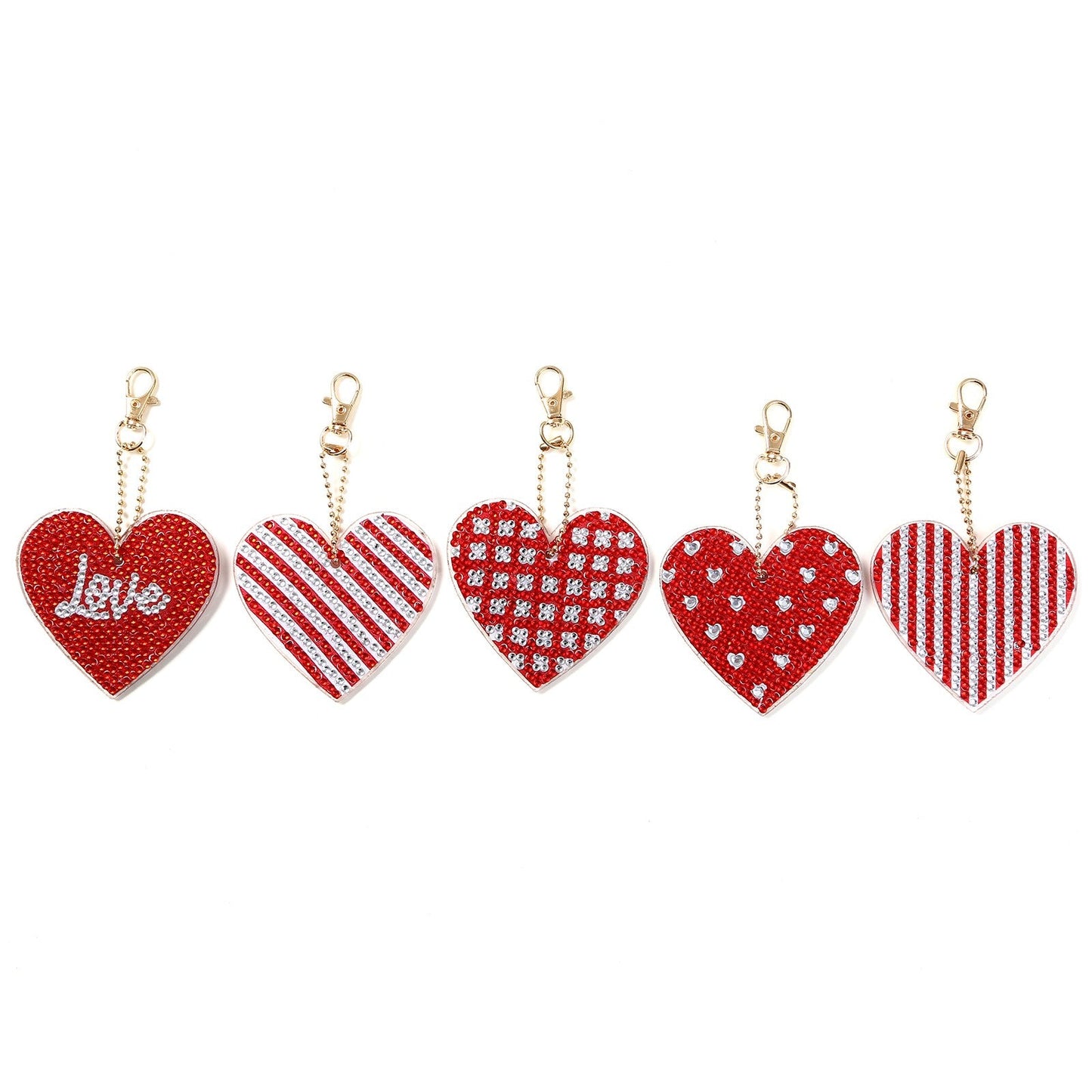 Blingbling's Keychain | Love | Five Piece Set