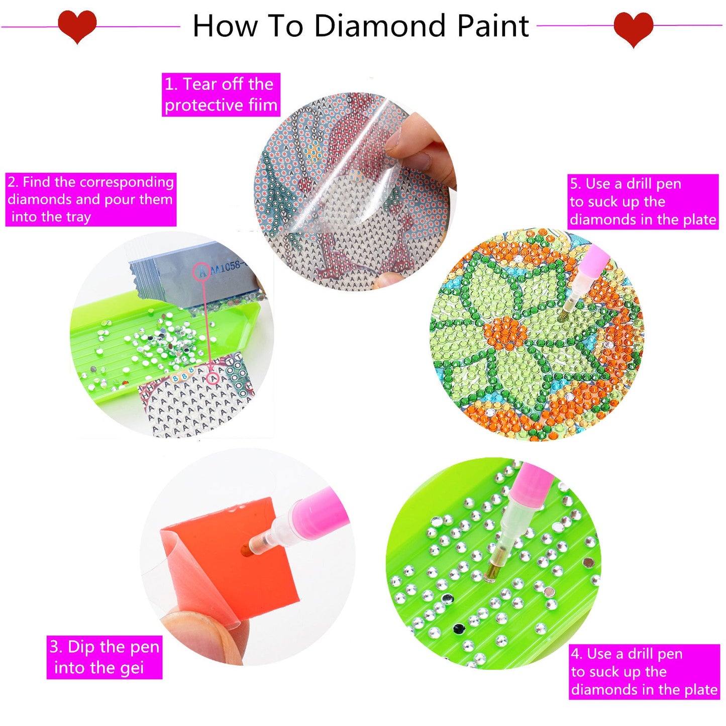 12 pcs set DIY Special Shaped Diamond Painting Coaster