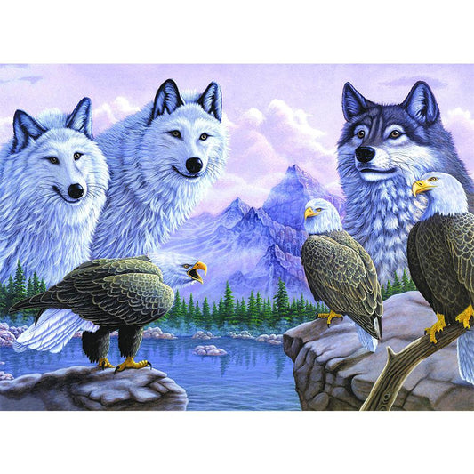 eagle  | Full Round Diamond Painting Kits