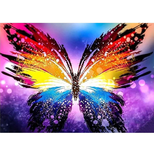 Color butterfly | Full Round Diamond Painting Kits