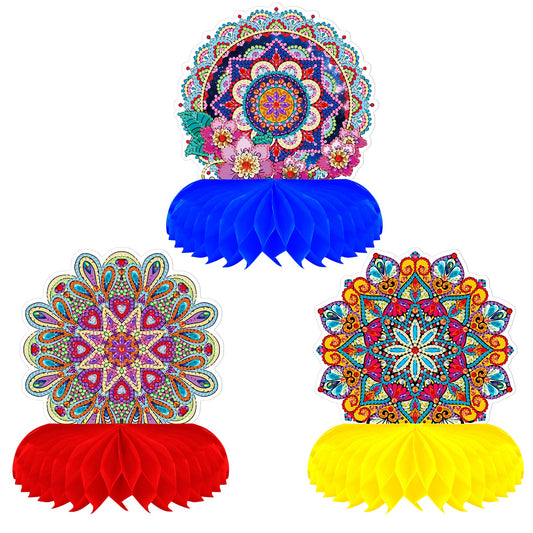 Diamond Painting Ornament | Mandala | Three Piece Set