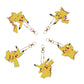 DIY keychain | Pikachu | Single-sided | Five Piece Set